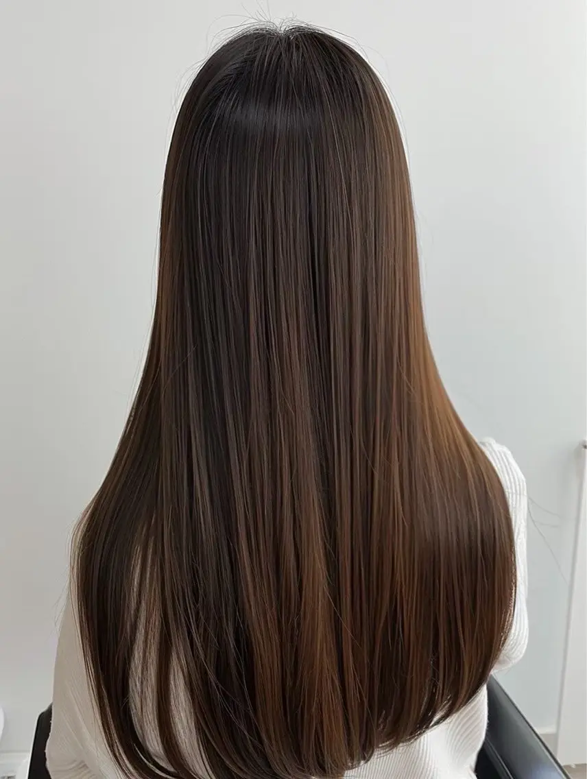ロング 大谷 海愛のヘアスタイル