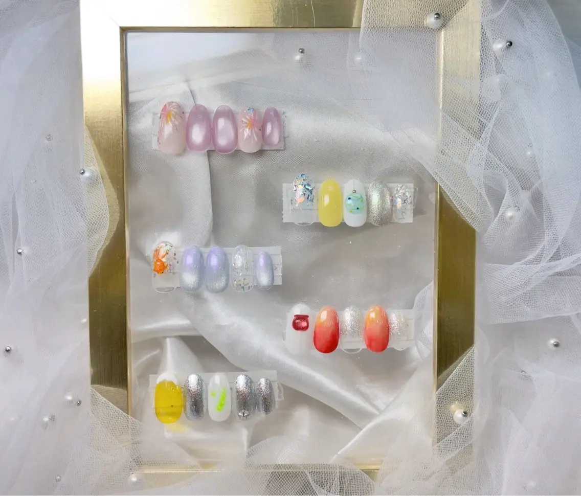 ネイル Queennail 北堀江megumiのネイルデザイン