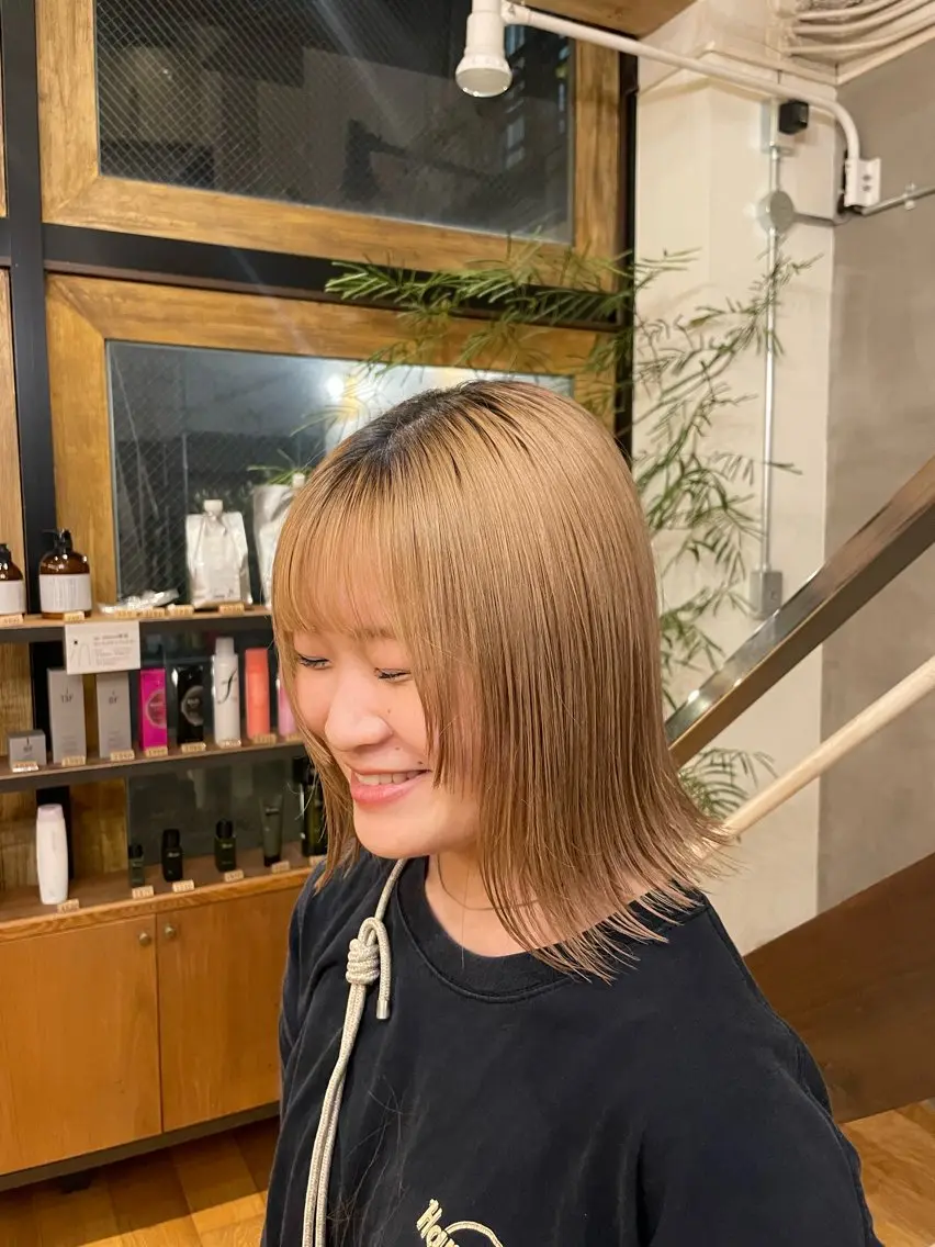 ショート 似合わせカラー/ 堀江美容室/レミ🎀のヘアスタイル