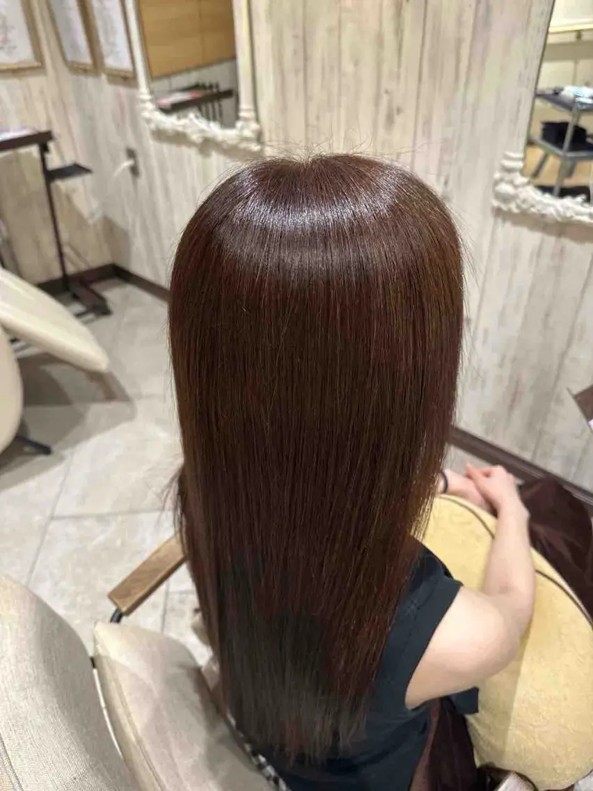 カラー ヘアカラー 工藤 光未のヘアスタイル