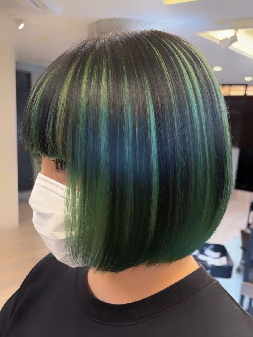 ショート ヘアカラー トリートメント 🫧ハイトーン ブリーチ✨RYUKIのヘアスタイル