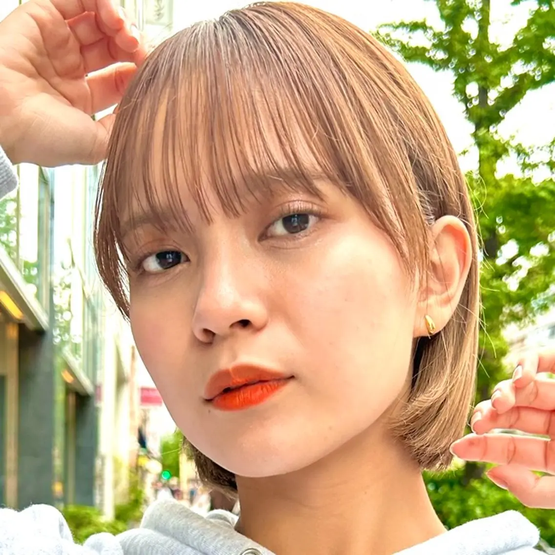 ショート ボブ 美容室sand 横浜のヘアスタイル