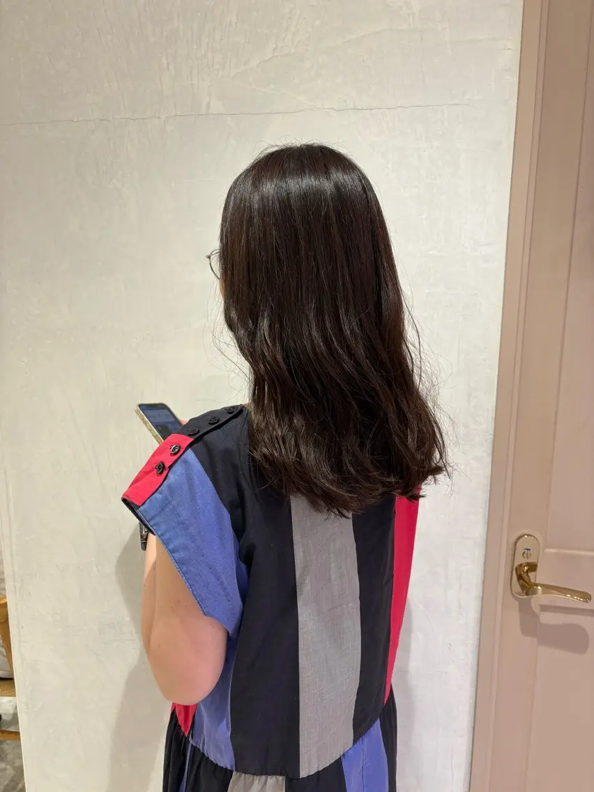 ロング ヘアカラー 小林 篤滋郎のヘアスタイル