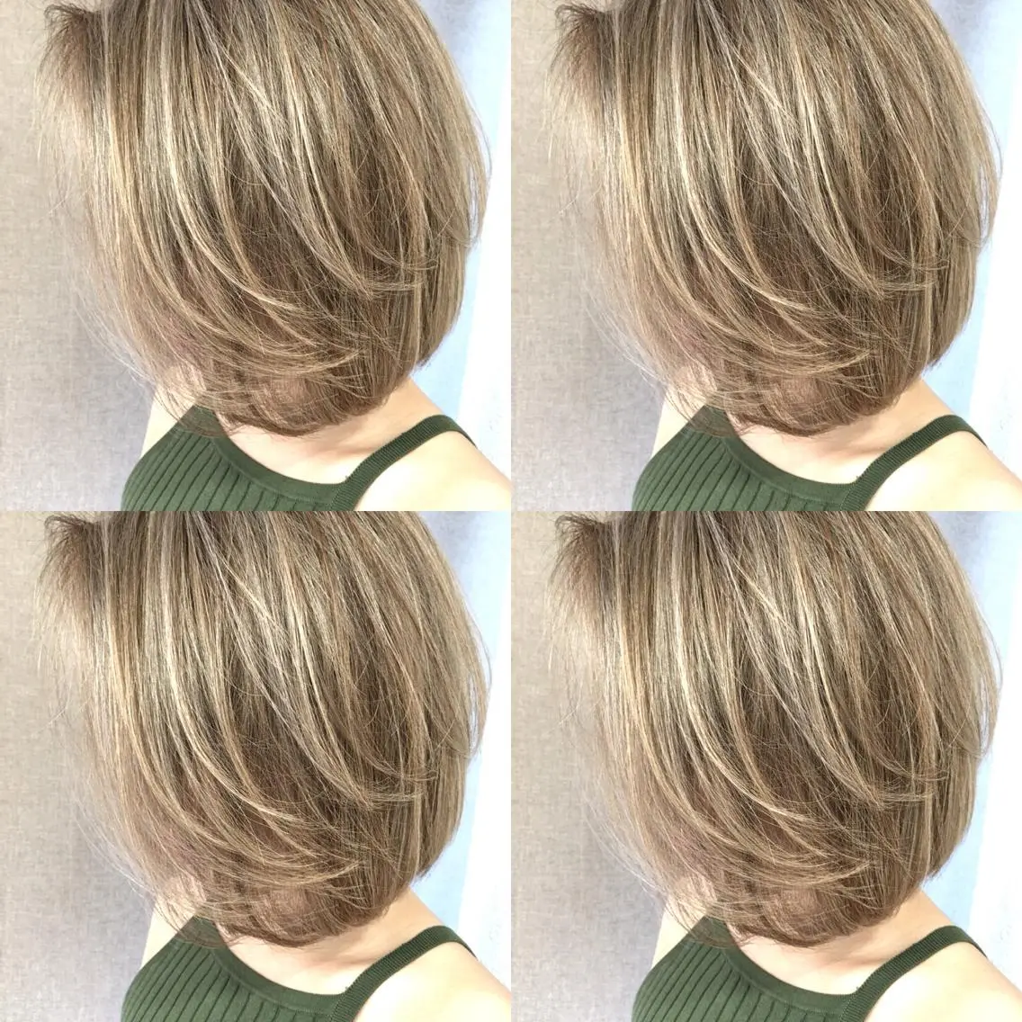 ショート カラー ベージュカラー ハイライトカラー 3Dハイライト ハイライト ヘアカラー トリートメント 井上 一平のヘアスタイル