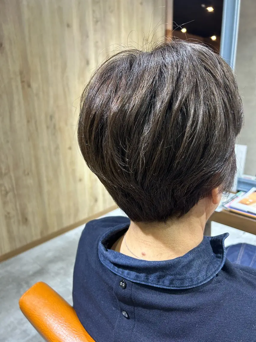 ショート カラー アッシュ ショートヘア ショート/レイヤー 🎀細沼玲花のヘアスタイル