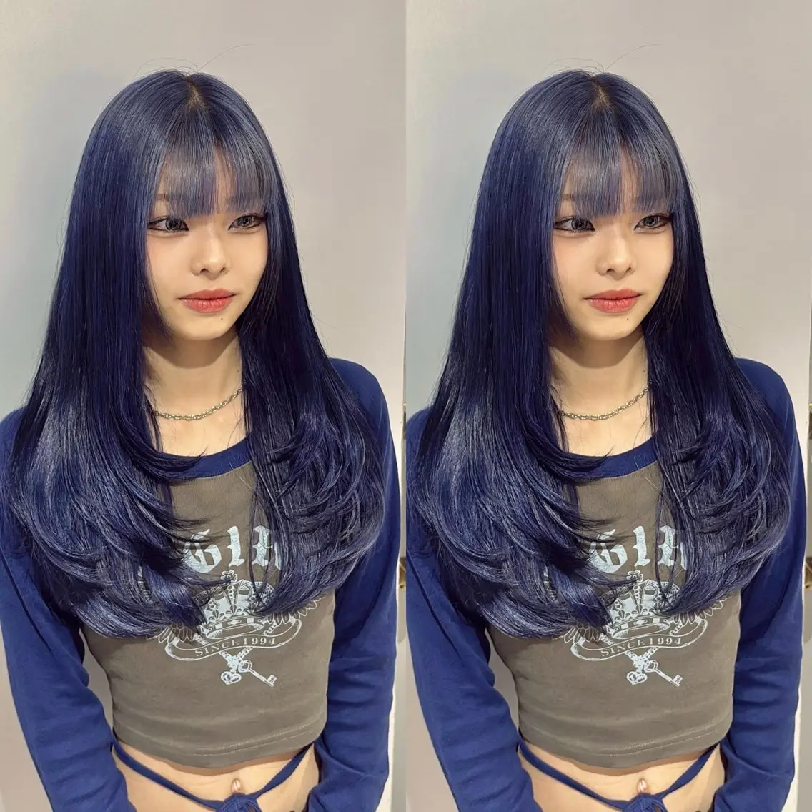 セミロング カラー Minami. 🩵 再現性特化ヘアのヘアスタイル