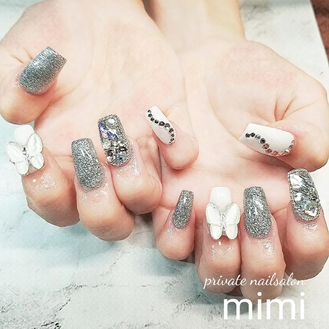 ネイル ワンホンネイル ハンドネイル 博多ネイル ｍｉｍｉのネイルデザイン