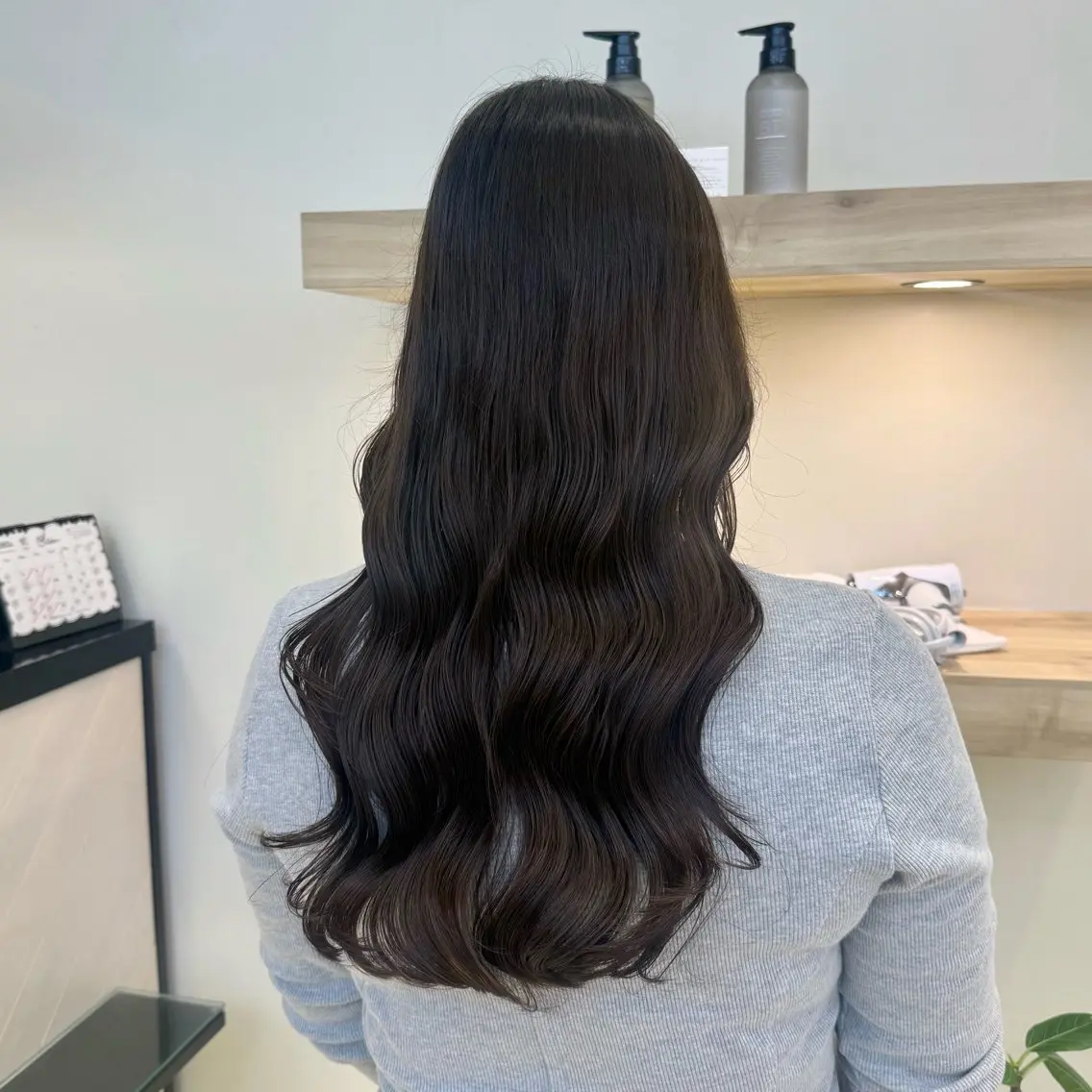 ロング パーマ ロング カット パーマ トリートメント ナチュラルhair 🫧いぎあやかのヘアスタイル