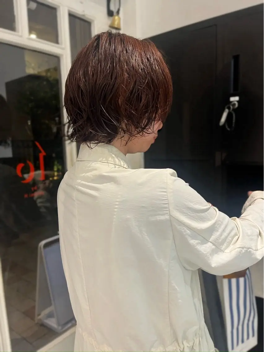 パーマ 山尾 涼華のヘアスタイル