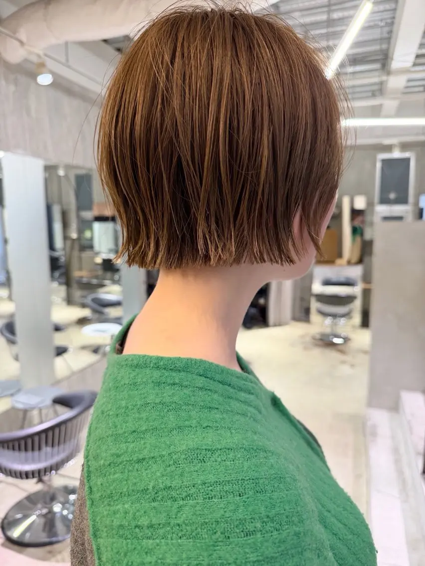 カラー 久保 舞帆のヘアスタイル