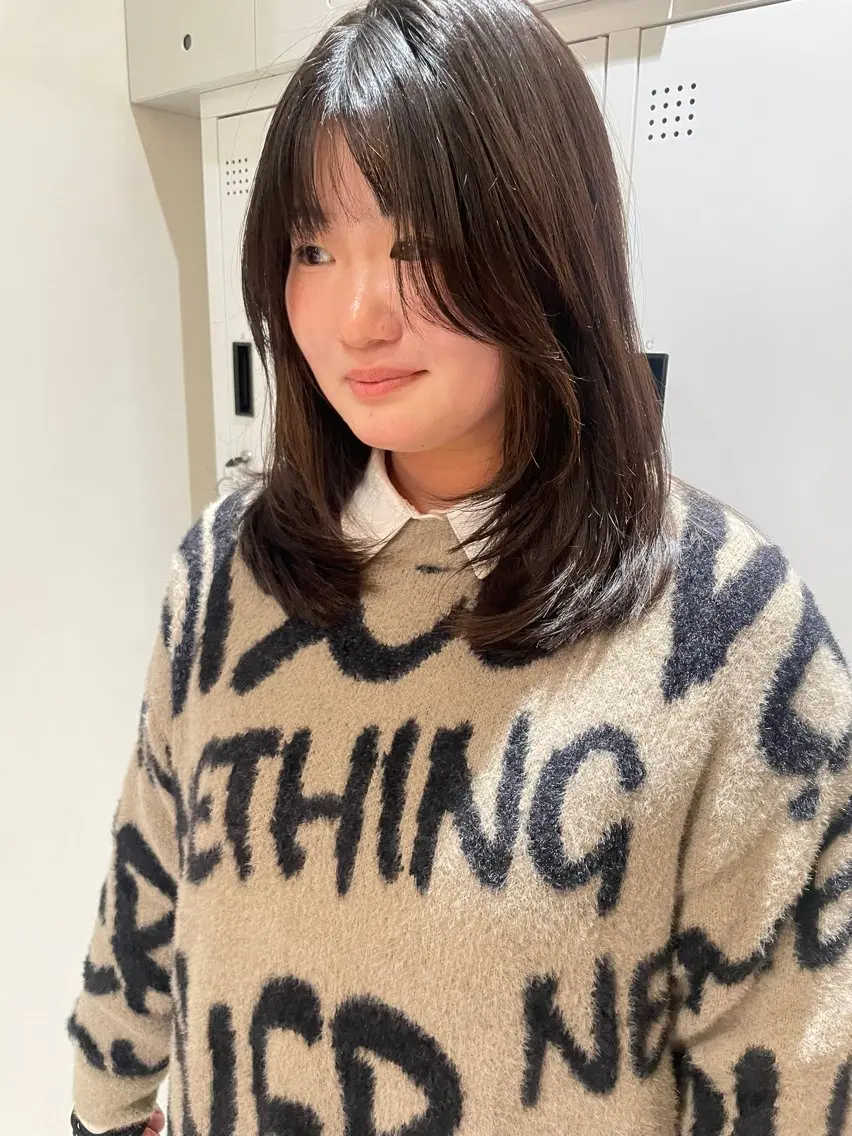 《人気No.1🌟》似合わせカット+透明感カラー+oggiottoトリートメントの写真