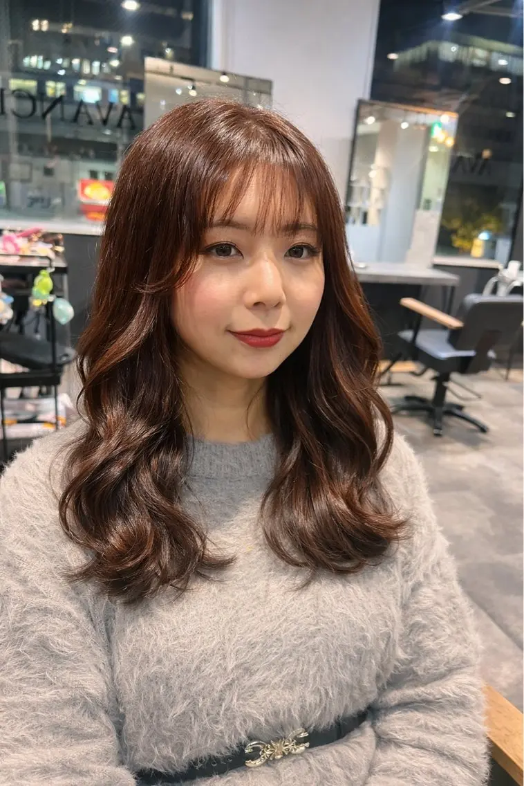 ロング カラー 梅田🎀似合わせ /艶感カラー/長谷のヘアスタイル