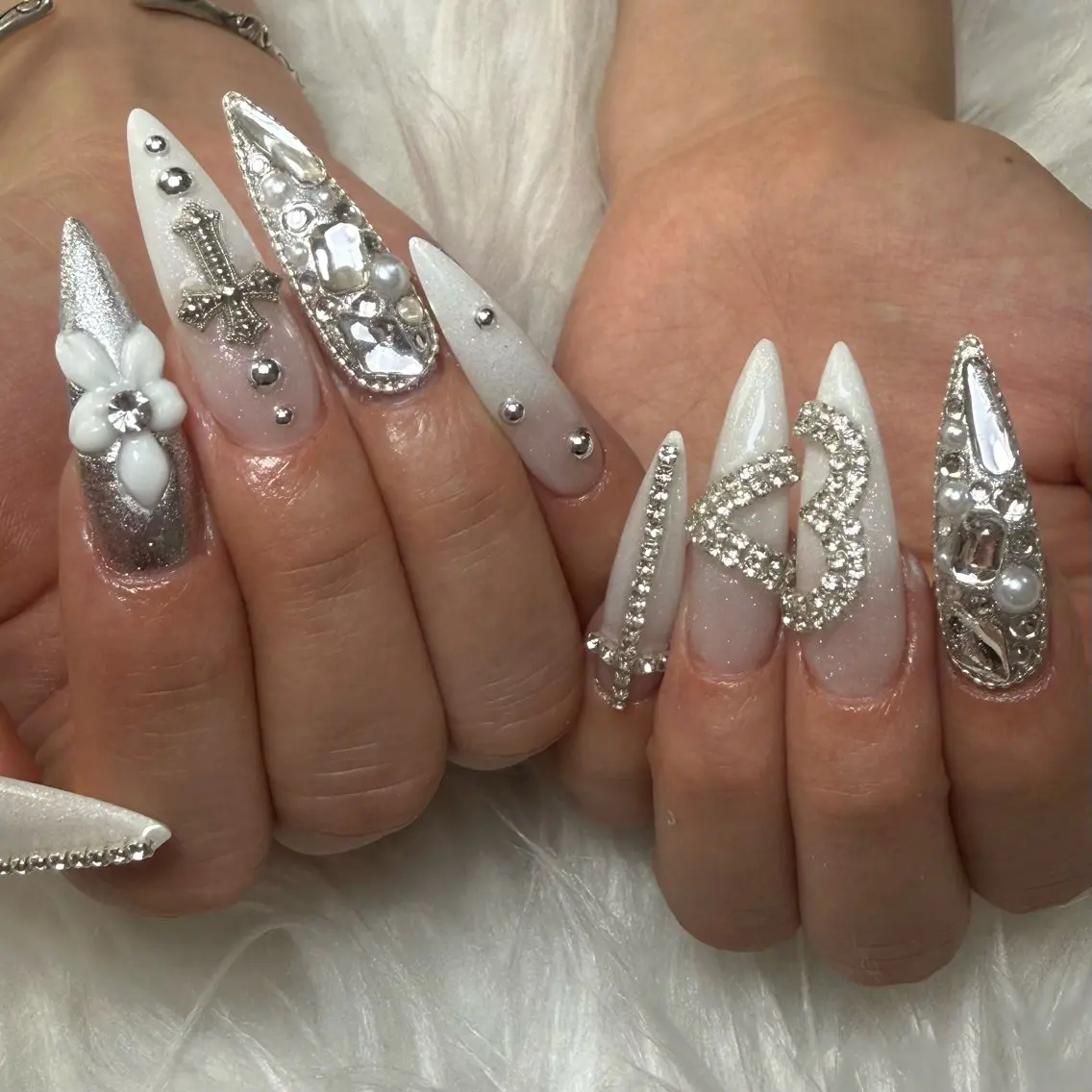 ネイル 成人式 ハンドネイル L'ino nailのネイルデザイン