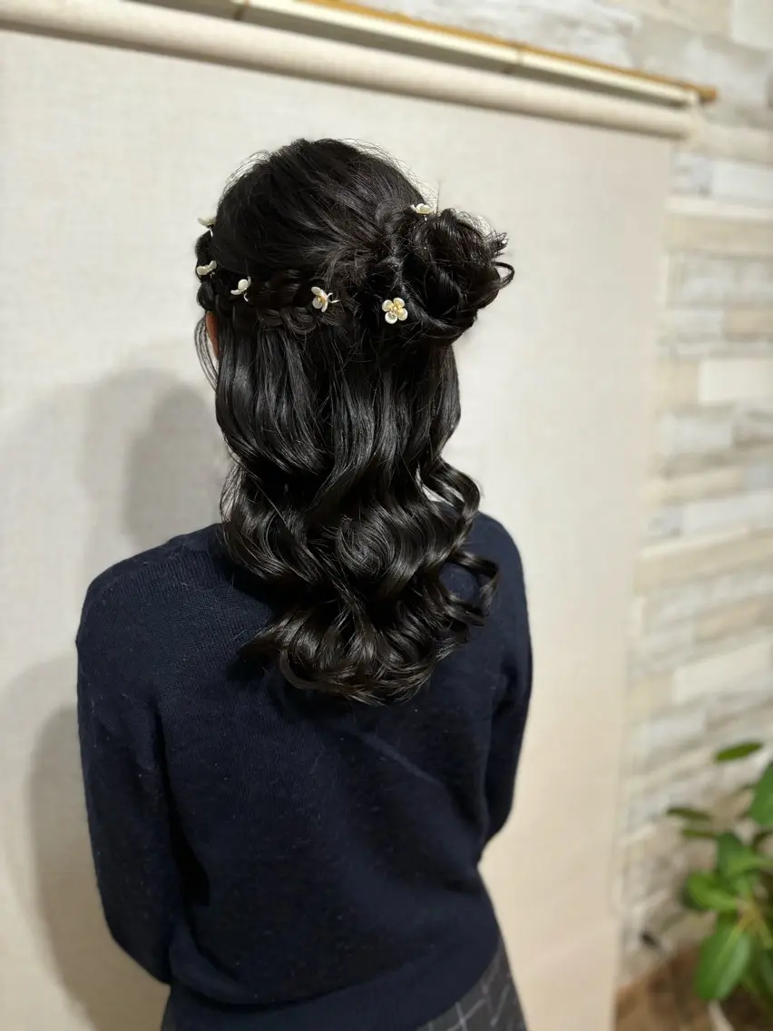 ヘアアレンジ ヘアセット hair salon【クラン】のヘアスタイル