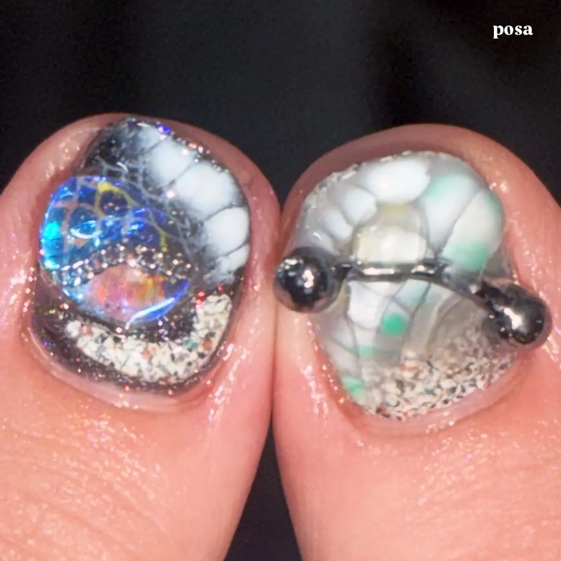 ネイル ニュアンスネイル シンプルネイル ハンドネイル posa nail モエミのネイルデザイン