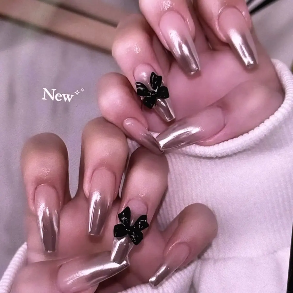 ネイル ハンドネイル H3 Nail Tsuki🦋💙のネイルデザイン