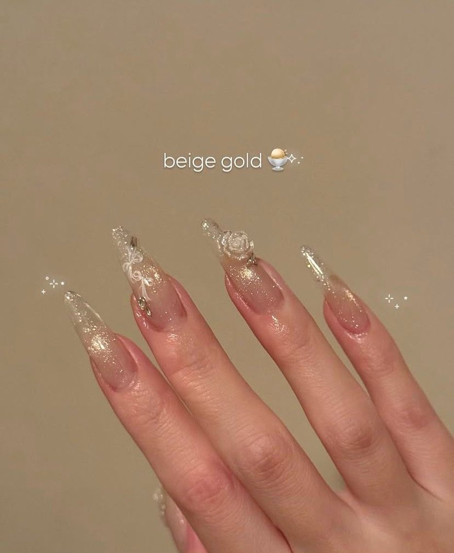 ネイル 長さ出し フレンチネイル グラデーション 韓国ネイル ロングネイル ハンドネイル Josie nail salonのネイルデザイン