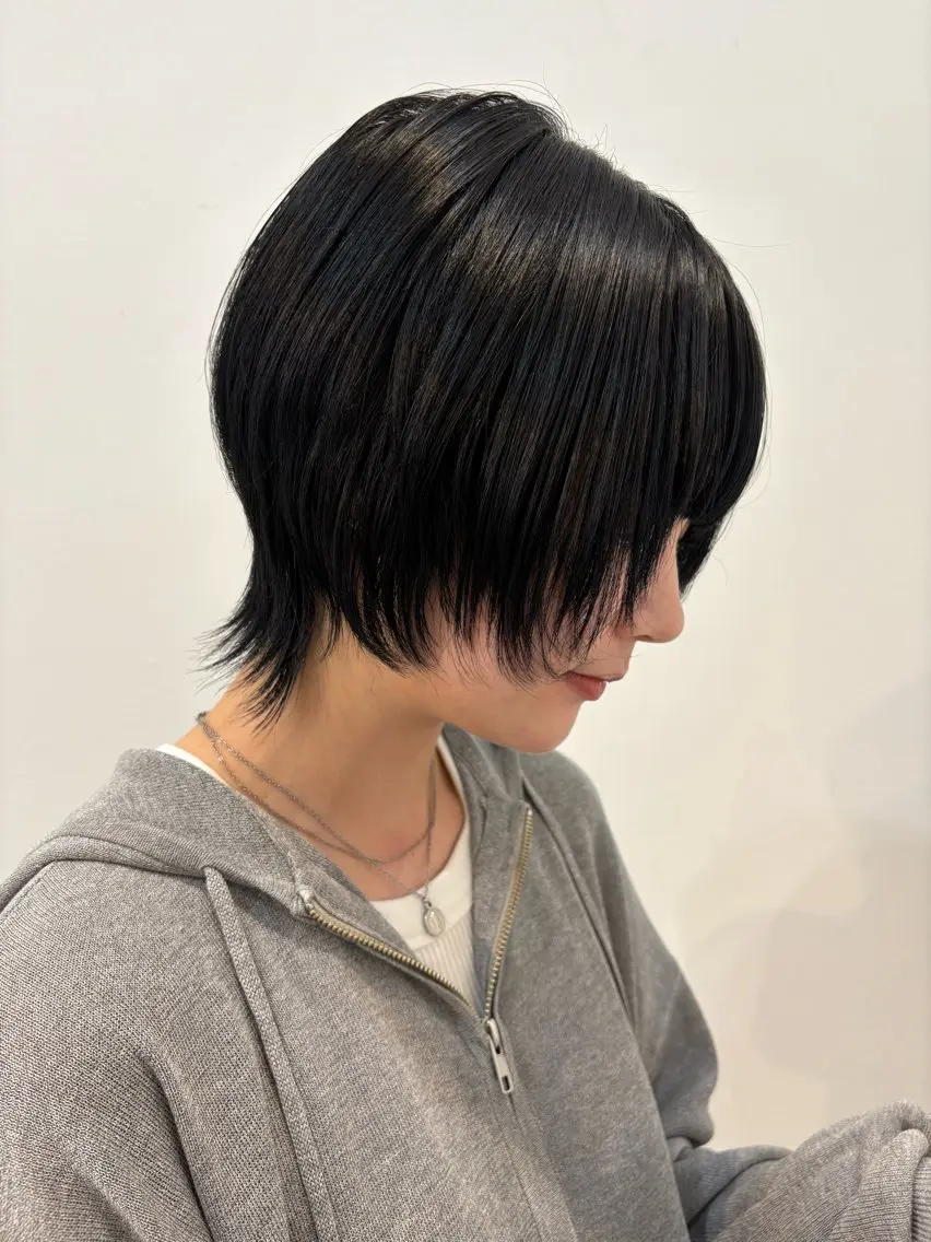 ショート カラー カット ヘアカラー アヤノ/ 似合わせカット✂️のヘアスタイル