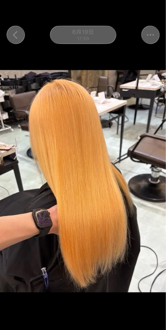 ロング カラー ヘアカラー 渡邊 礼侍のヘアスタイル