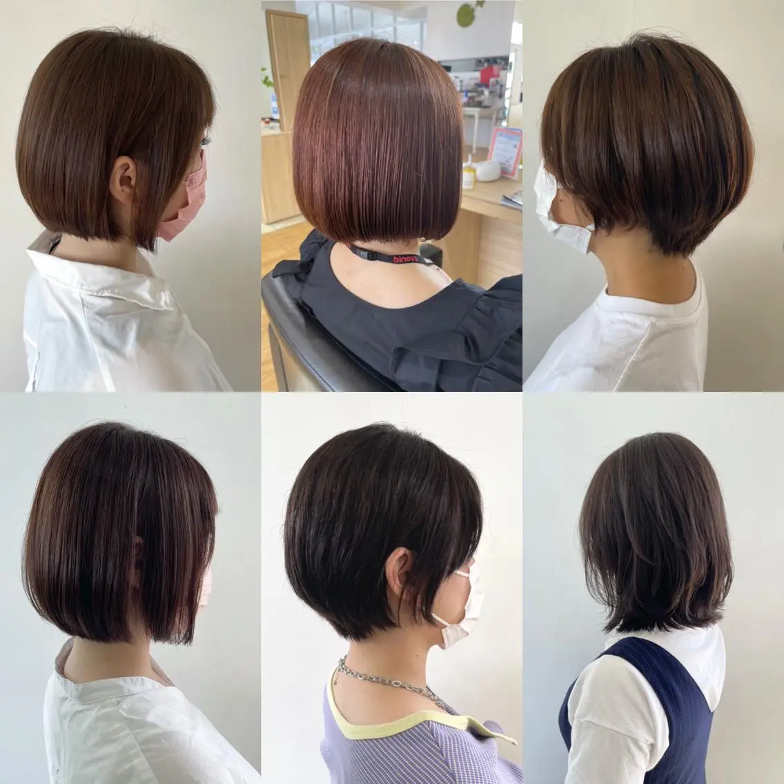 ショート カラー 間水 和樹のヘアスタイル