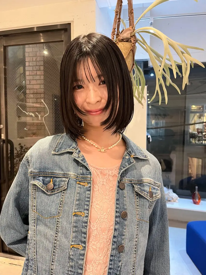 ショート カット ヘアカラー トリートメント HARUKA/ 透明感カラーのヘアスタイル