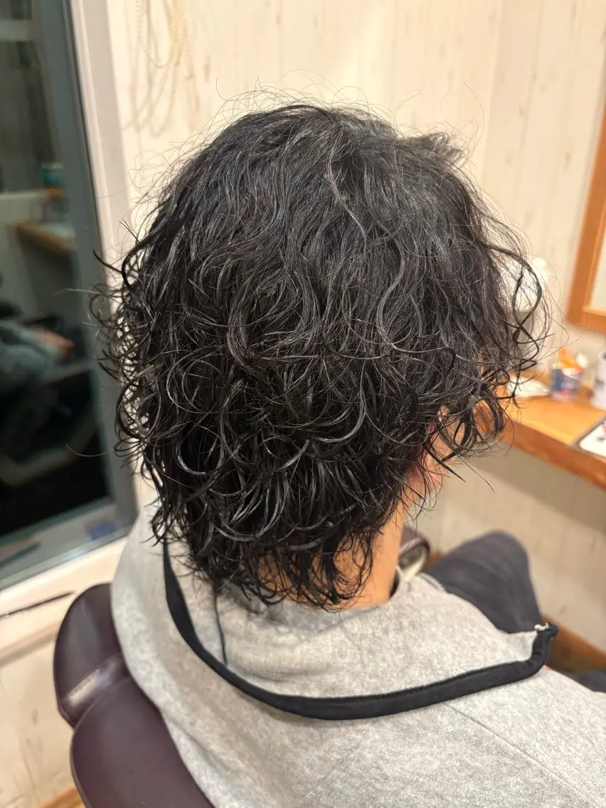 カット+パーマの写真