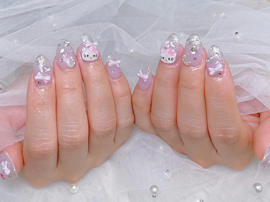 ネイル 💕リリチップ 長持ち得意🩷のネイルデザイン