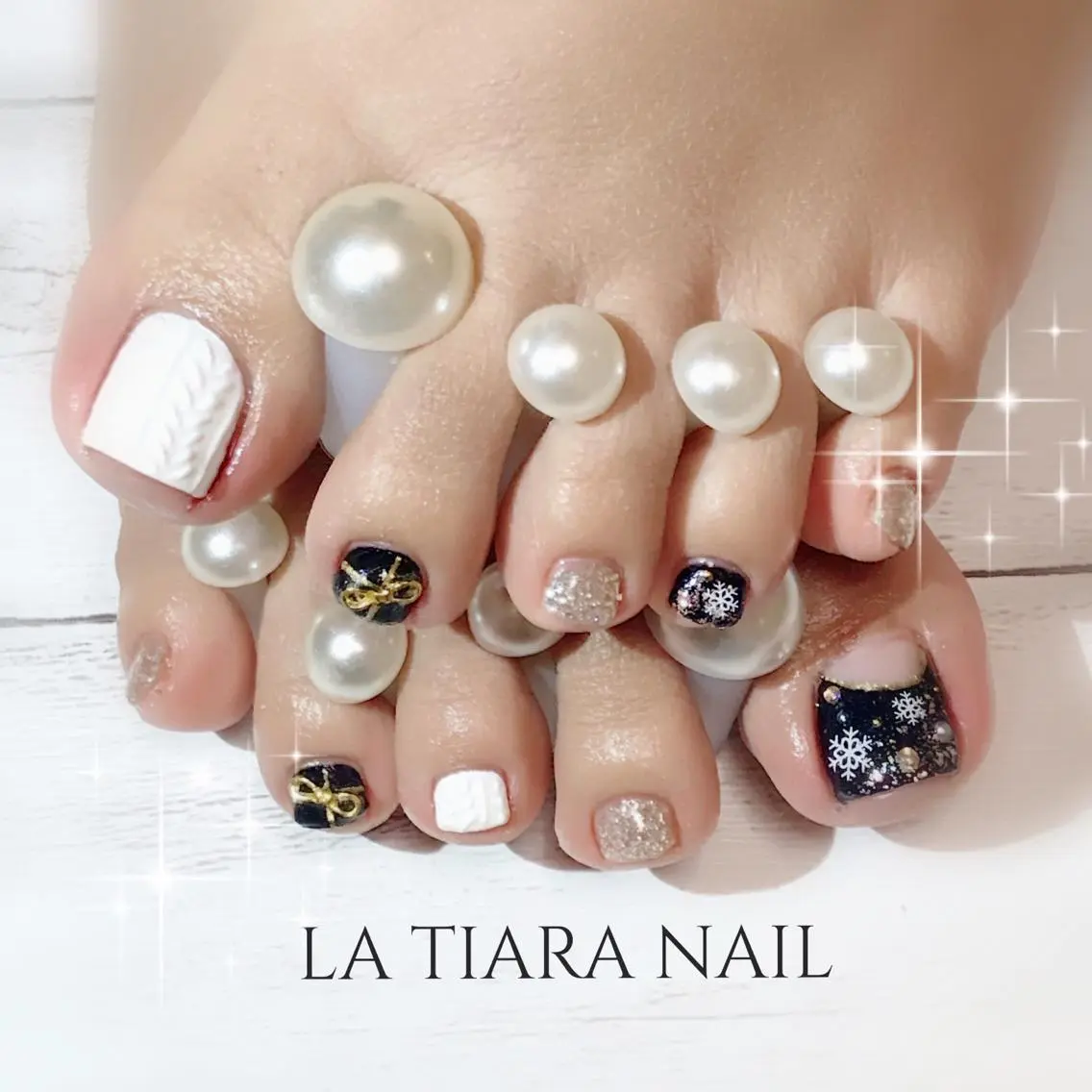 ネイル フットネイル Blue bird  nailのネイルデザイン