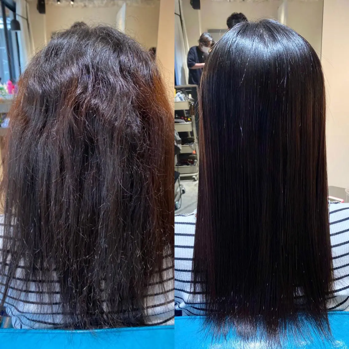 セミロング 必ず笑顔で帰っていた だきます!安田祐貴のヘアスタイル