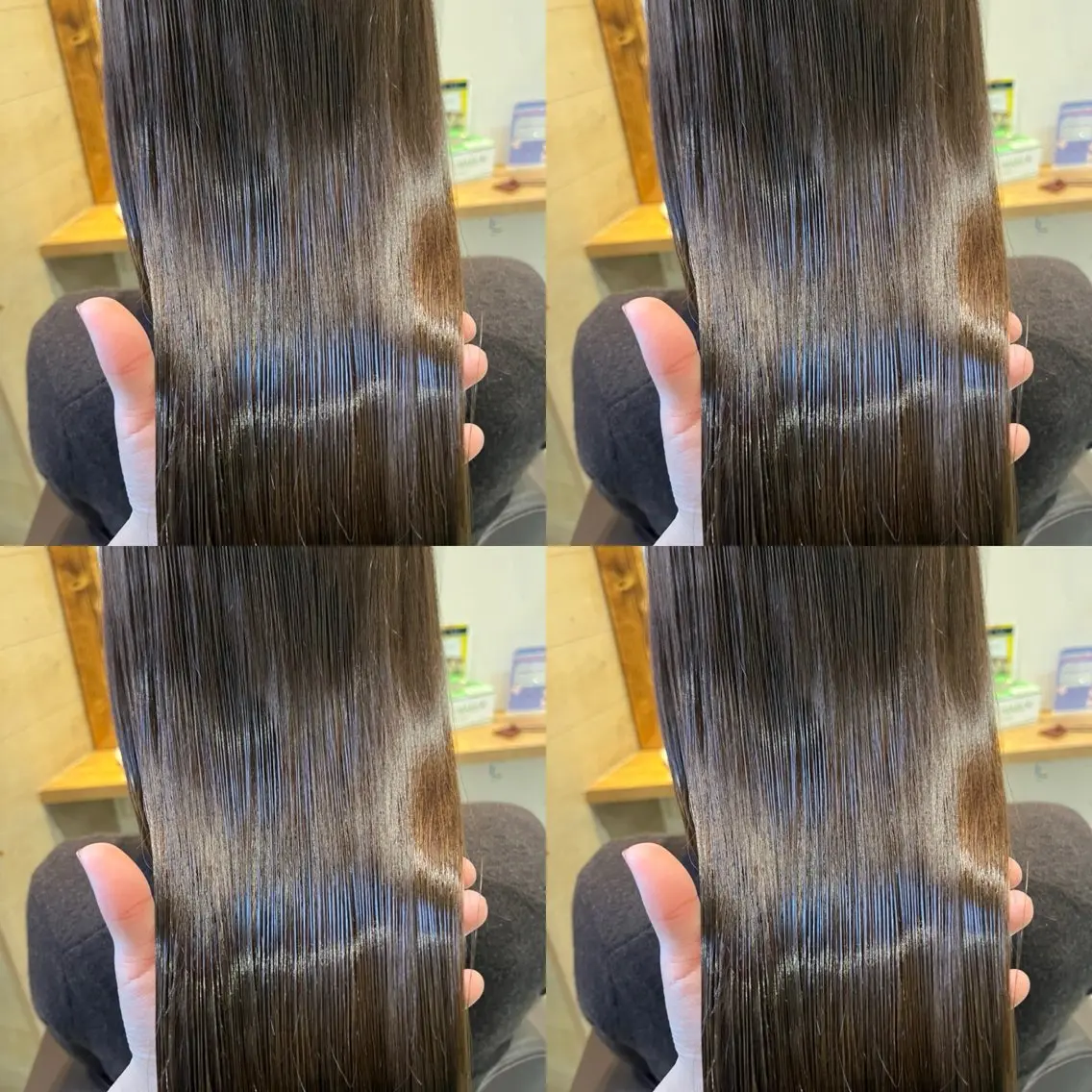 ロング カラー ダークグレー ダークグレージュ グレージュ 髪質改善 韓国風ヘア カット ヘアカラー トリートメント 店長✨髪質改善✖️ 透明感カラー／純大のヘアスタイル