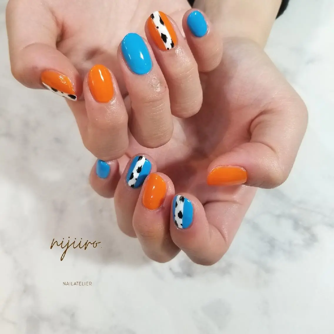 ネイル ハンドネイル nijiiro🌈 サトウのネイルデザイン