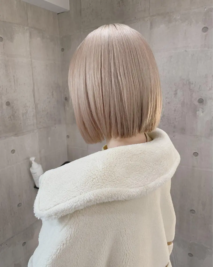 🫧💓透明感100%高発色カラー&うる艶トリートメント💓🫧メンテナンスカット🆗の写真