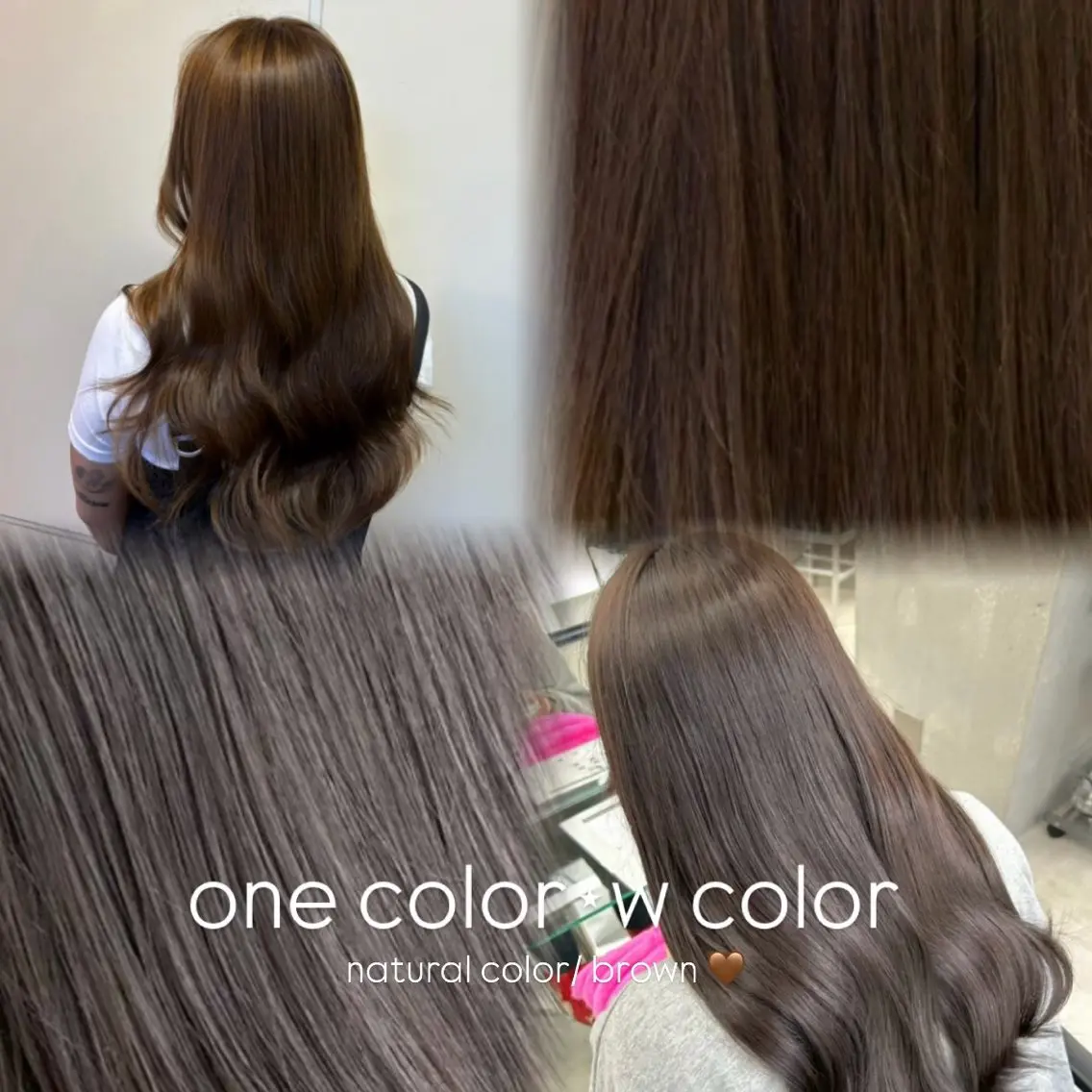 カラー キッズ ブリーチ 透明感カラー ブリーチなしカラー ヘアカラー 艶カラー⋆ヘアセット ⋆エクステ⋆みゆ🌼のヘアスタイル