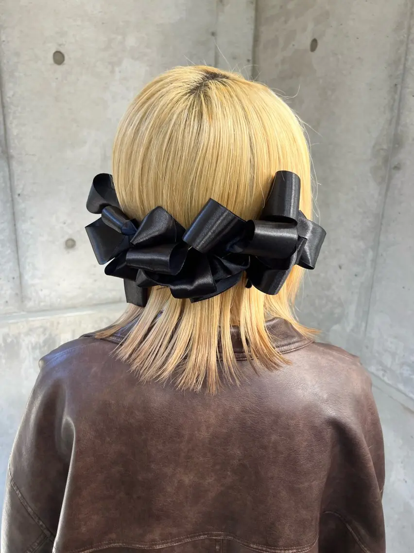 ミディアム ユカ yのヘアスタイル