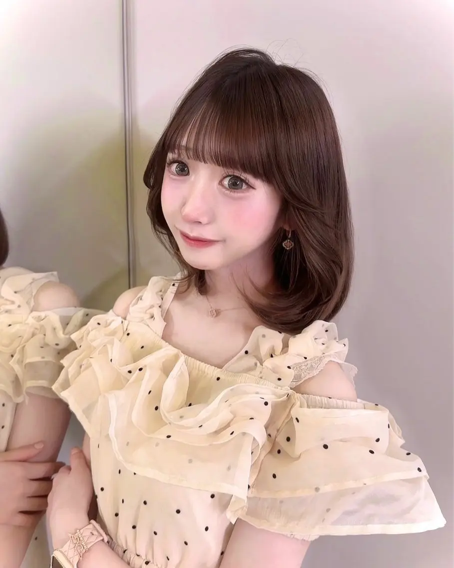 カットカラー/銀座 🎀𝐒𝐀𝐊𝐈のヘアスタイル