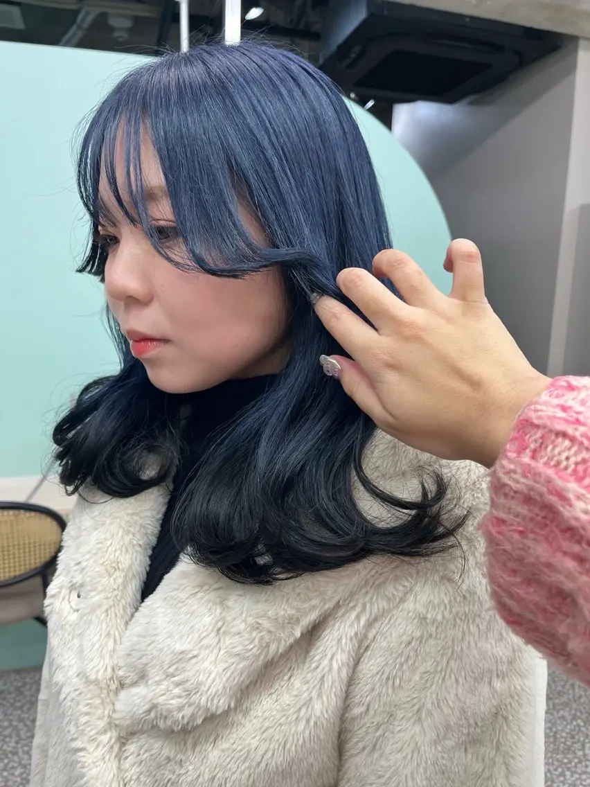 セミロング カラー カット ヘアカラー IROW/イロウ天神 大名店 yamaのヘアスタイル