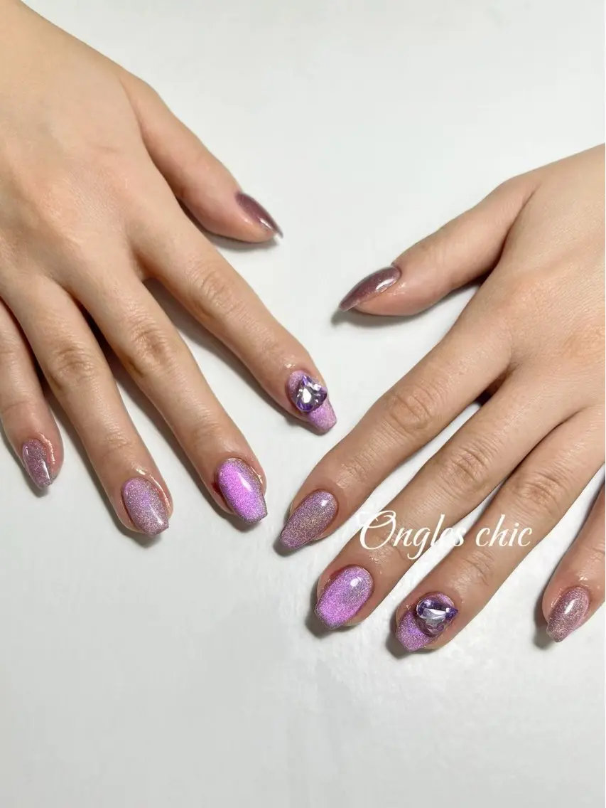 ネイル ハンドネイル ongles chicのネイルデザイン