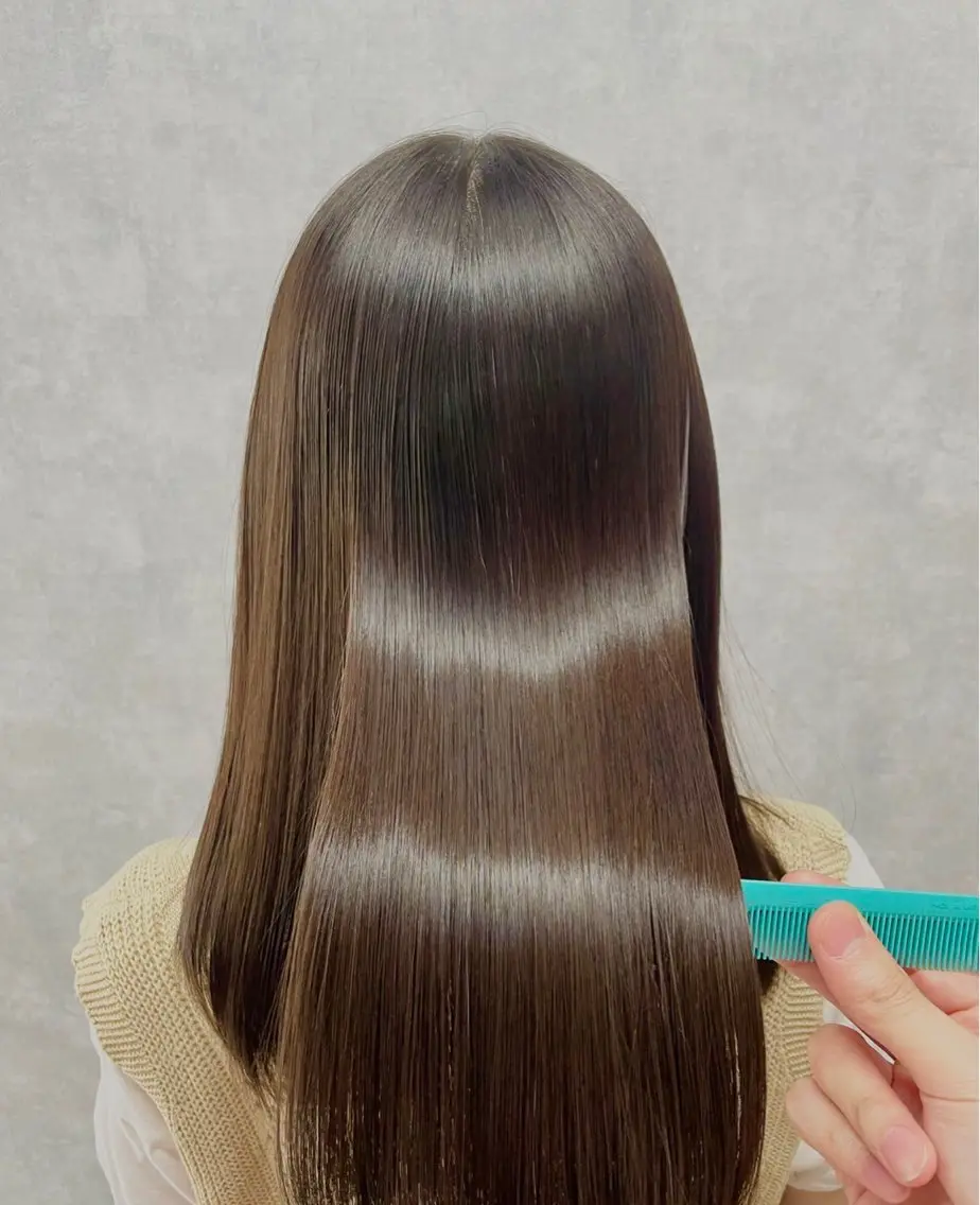 ロング 縮毛矯正 MARO 🫧 マロのヘアスタイル