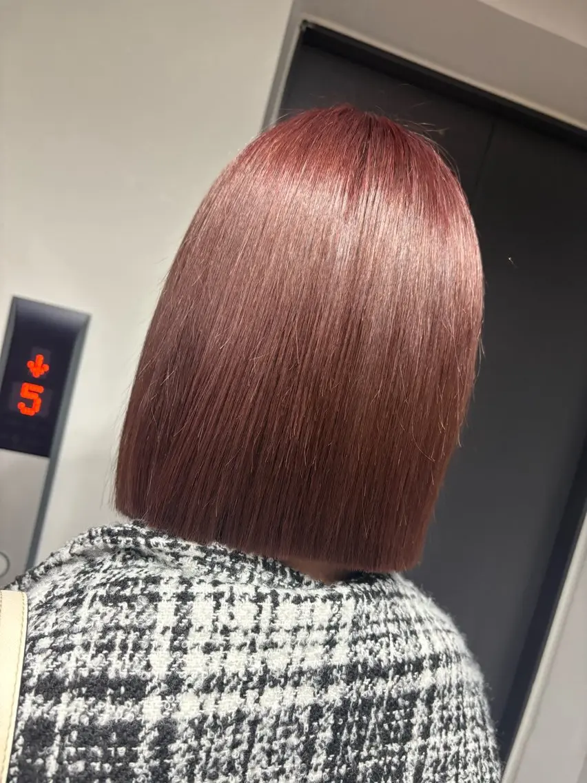 ミディアム トリートメント カット ヘアカラー トリートメント 横浜/あゆみ/ エクステ特化のヘアスタイル