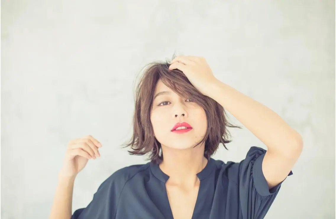 ミディアム カラー 【店長】木内 千晶のヘアスタイル