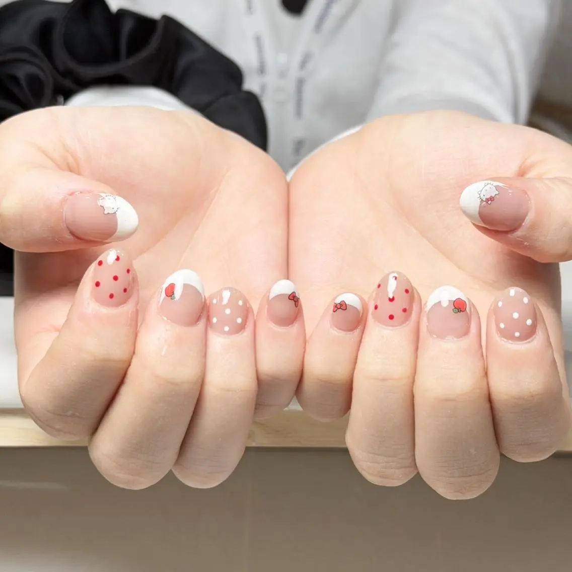 ネイル フレンチネイル ハンドネイル 美桜 高円寺Nailのネイルデザイン