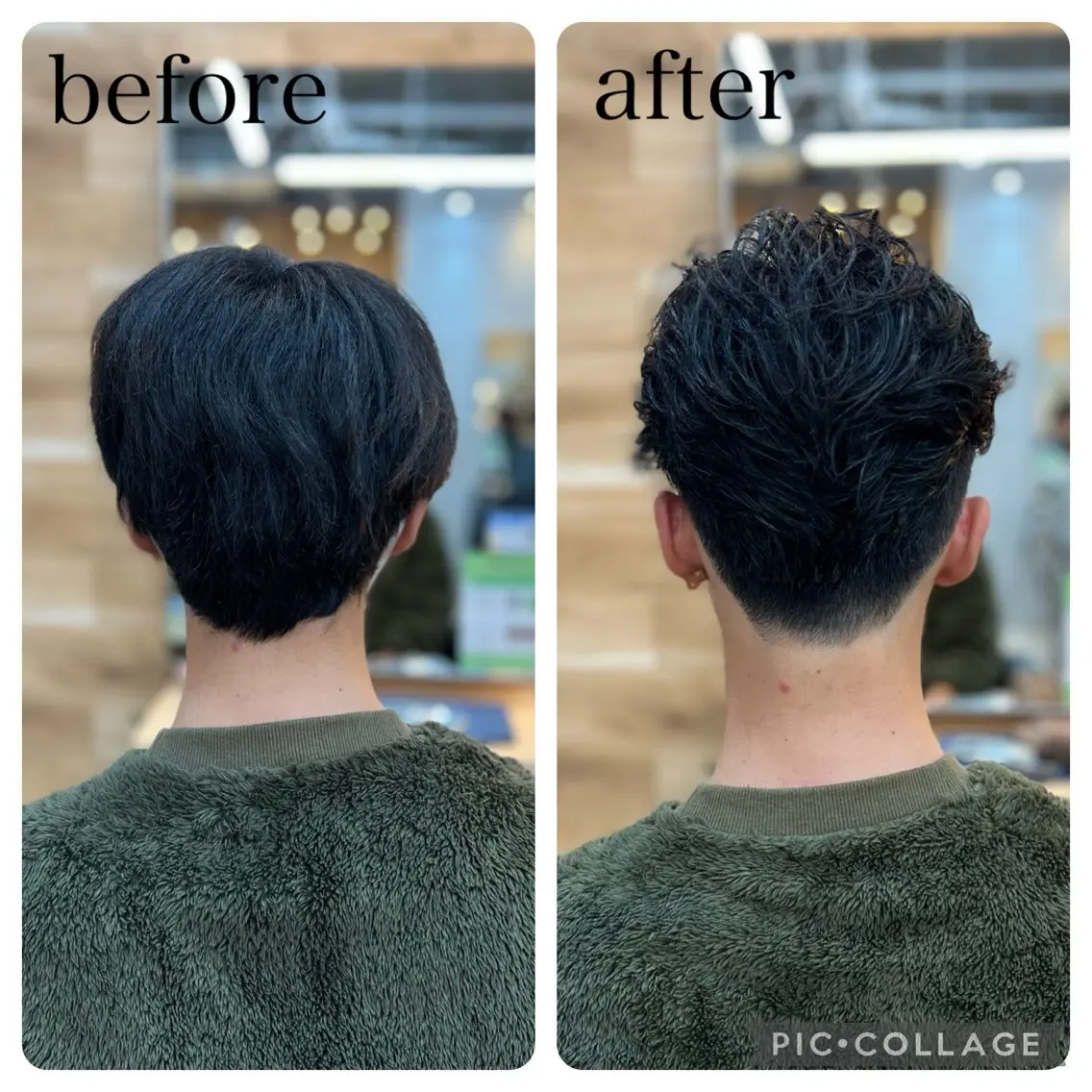 メンズ Aguhair milo森山知幸のヘアスタイル