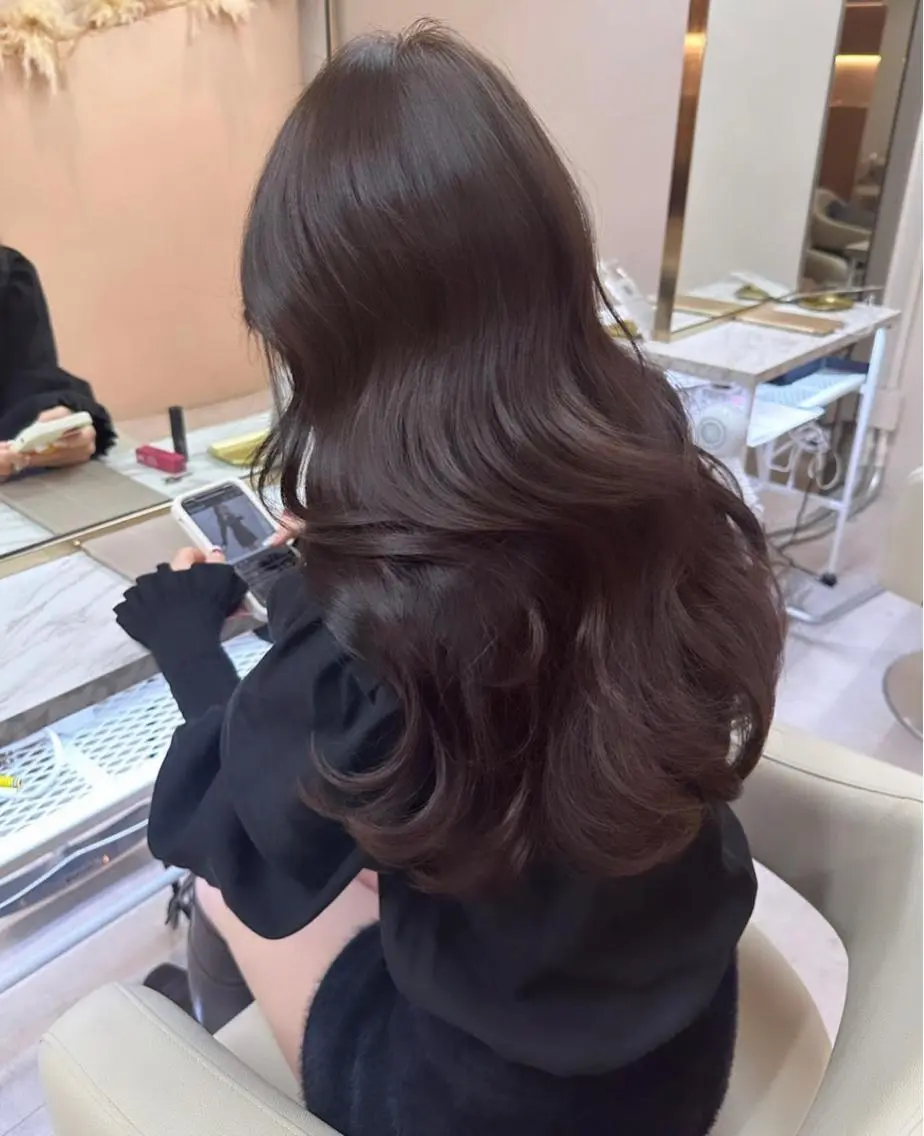 【♡本日限定クーポン♡】水光感カラー➕内部補修トリートメント🧴の写真