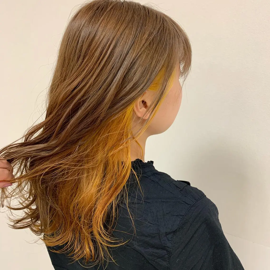 ロング カラー ヘアアレンジ ヘアカラー トリートメント 【Sweep】おじま のぞみのヘアスタイル