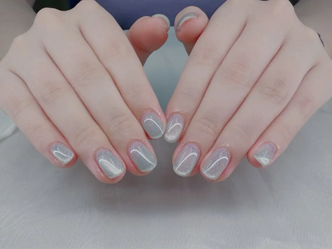 ネイル HOSHINO NAIL_長さだしのネイルデザイン