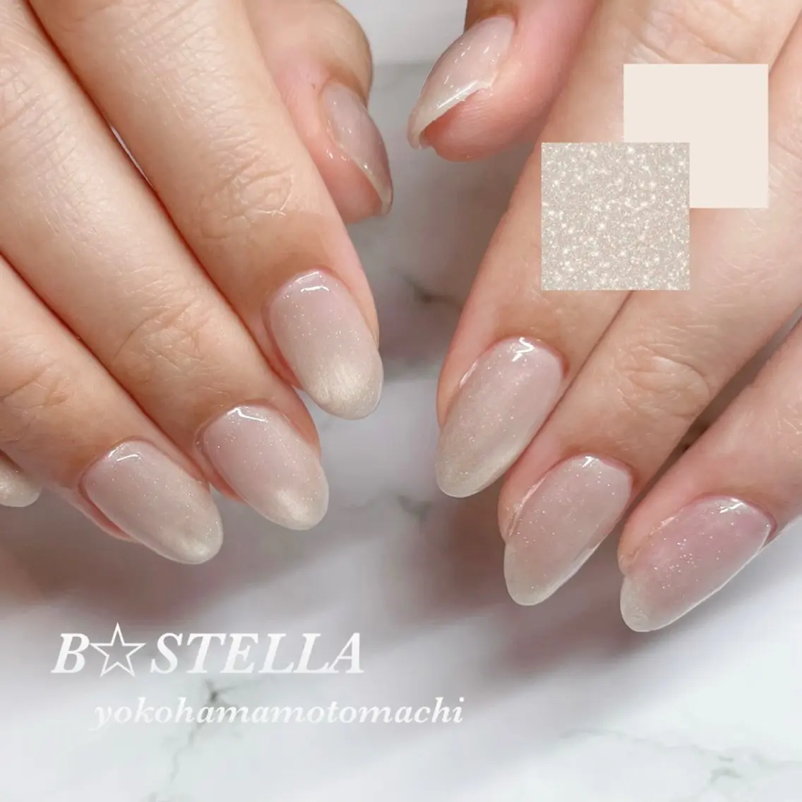 ネイル ハンドネイル B☆STELLA ANDOUのネイルデザイン