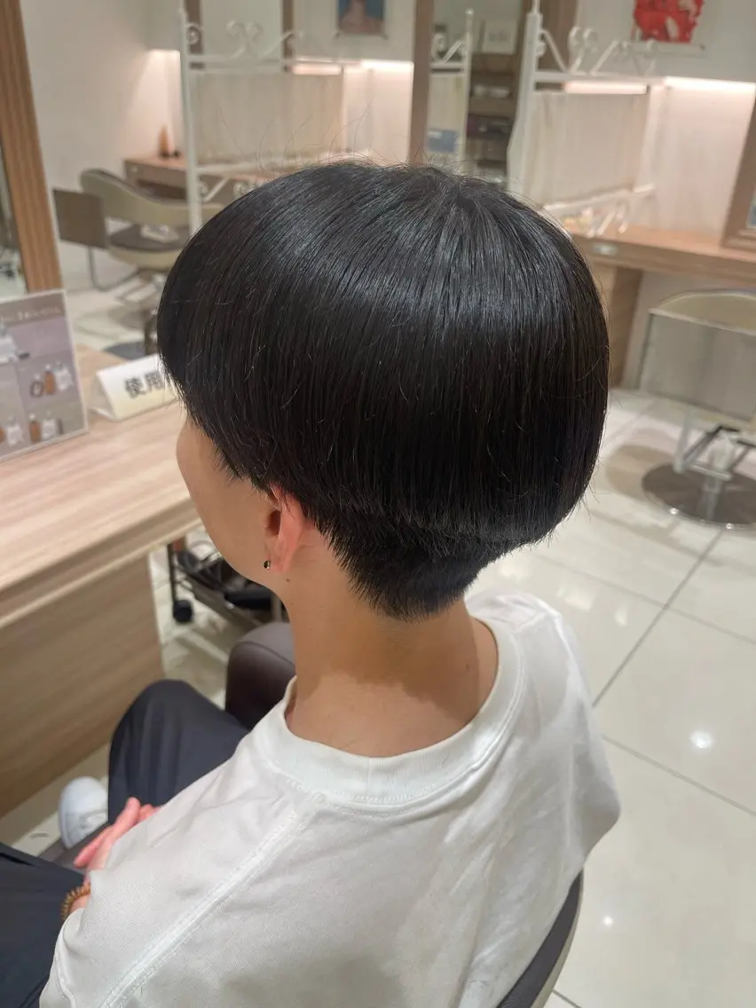 🔆 men's cutマッシュスタイル ➕ シャンプー付き 🔆の写真