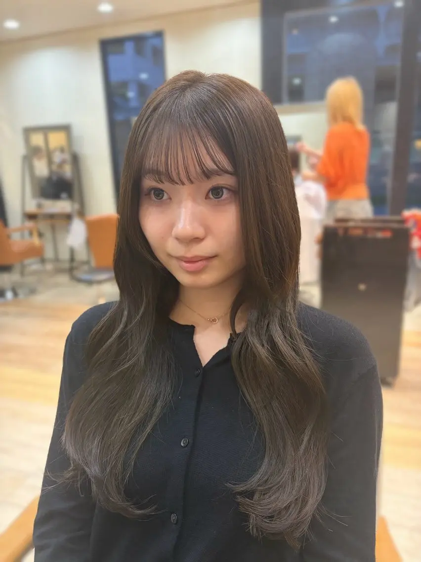 ロング レイヤーカット ヘアカラー トリートメント みゆ/ カラーリスト🎀のヘアスタイル