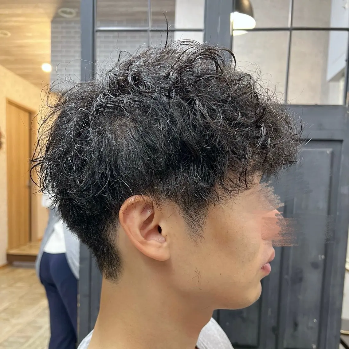 メンズ マッシュ 刈り上げ カット 高島 梨瑚のヘアスタイル