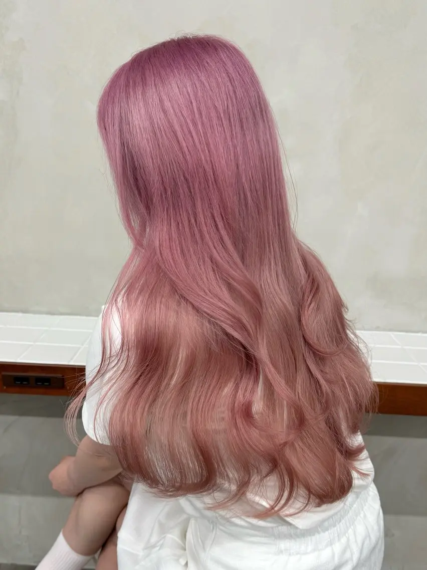ロング カラー アッシュ ベージュカラー ブリーチ ブロンド ブラウンカラー カット ヘアカラー トリートメント ブリーチ　ハイトーン 特化🌈フジタハルキのヘアスタイル